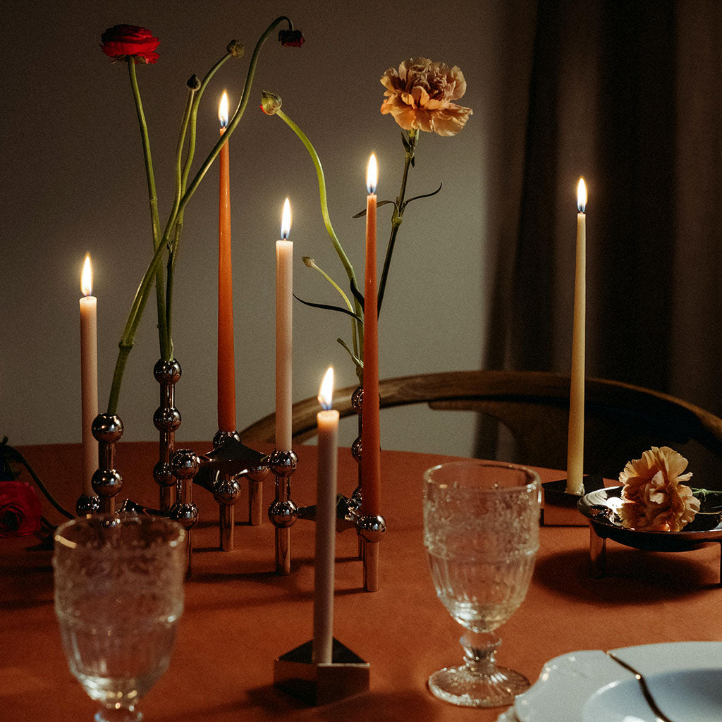 Candleholders + Candles