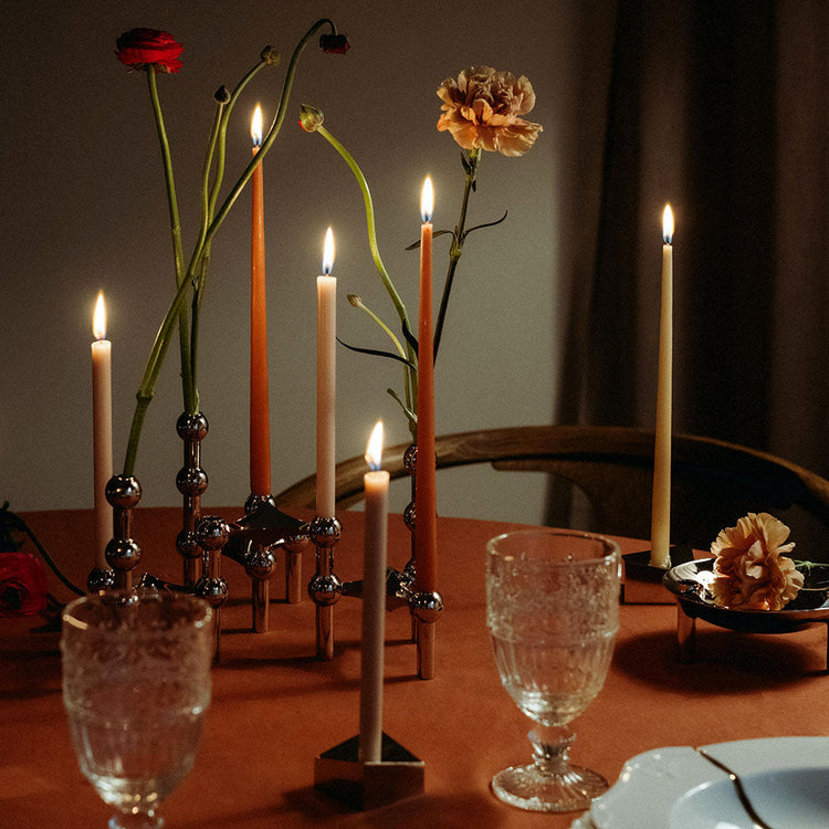 Candleholders + Candles