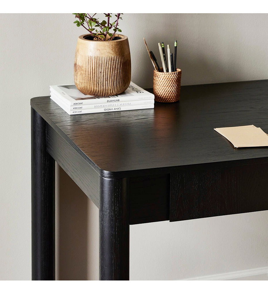 Pollard Desk - Brushed Ebony Oak