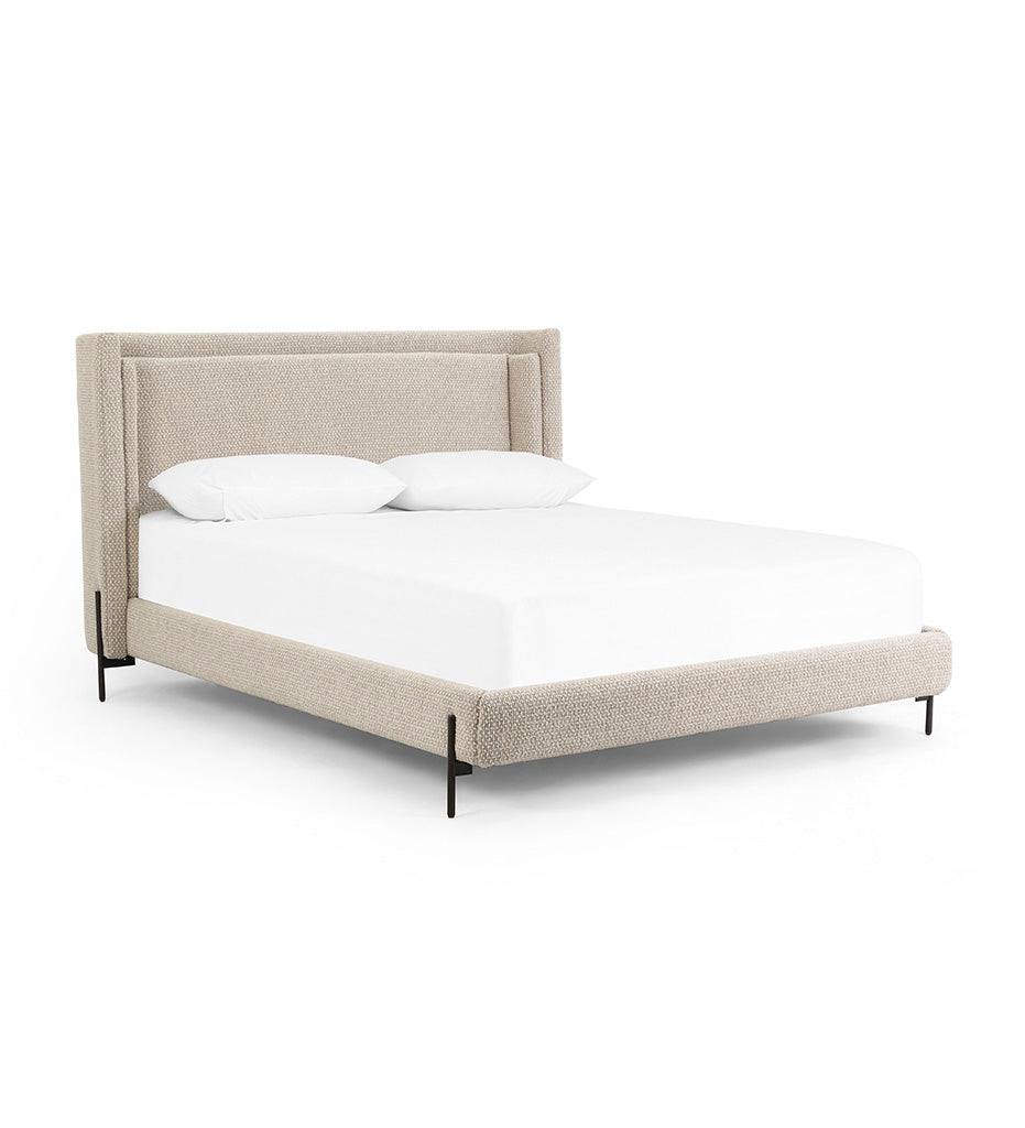 Dobson Bed - Perin Oatmeal