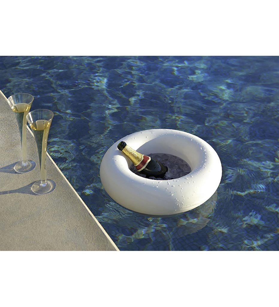 lifestyle, Slide Margarita Floating Bottle Rack - Lacquered -