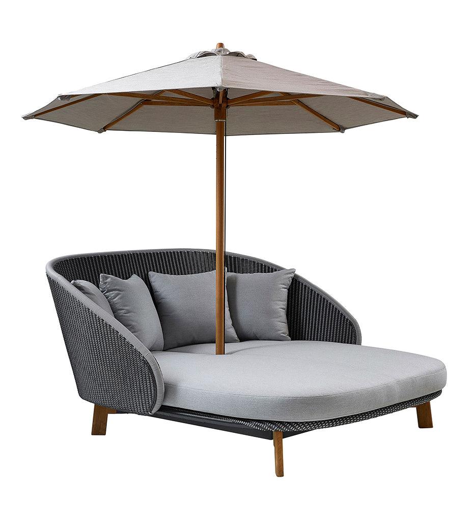 8'1" Classic Umbrella - Low for Peacock Daybed