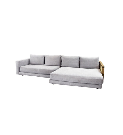 Scale 2-Seater Sofa w/ Double Daybed & Mix Armrest - Left Seated