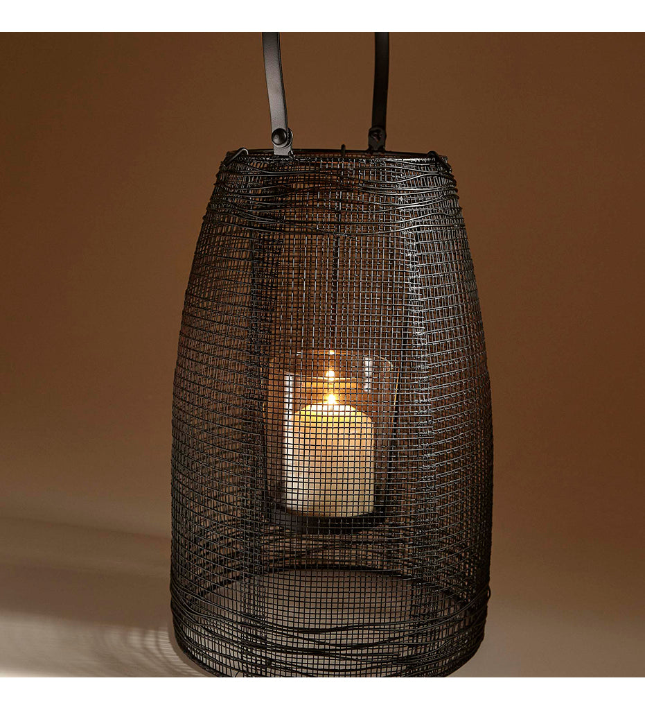 Gauze Candleholder | Graphite - Small