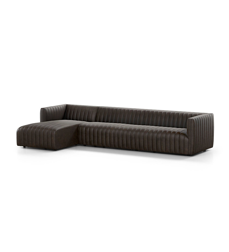 Augustine 2-Piece Sectional - Left Chaise - 126 in