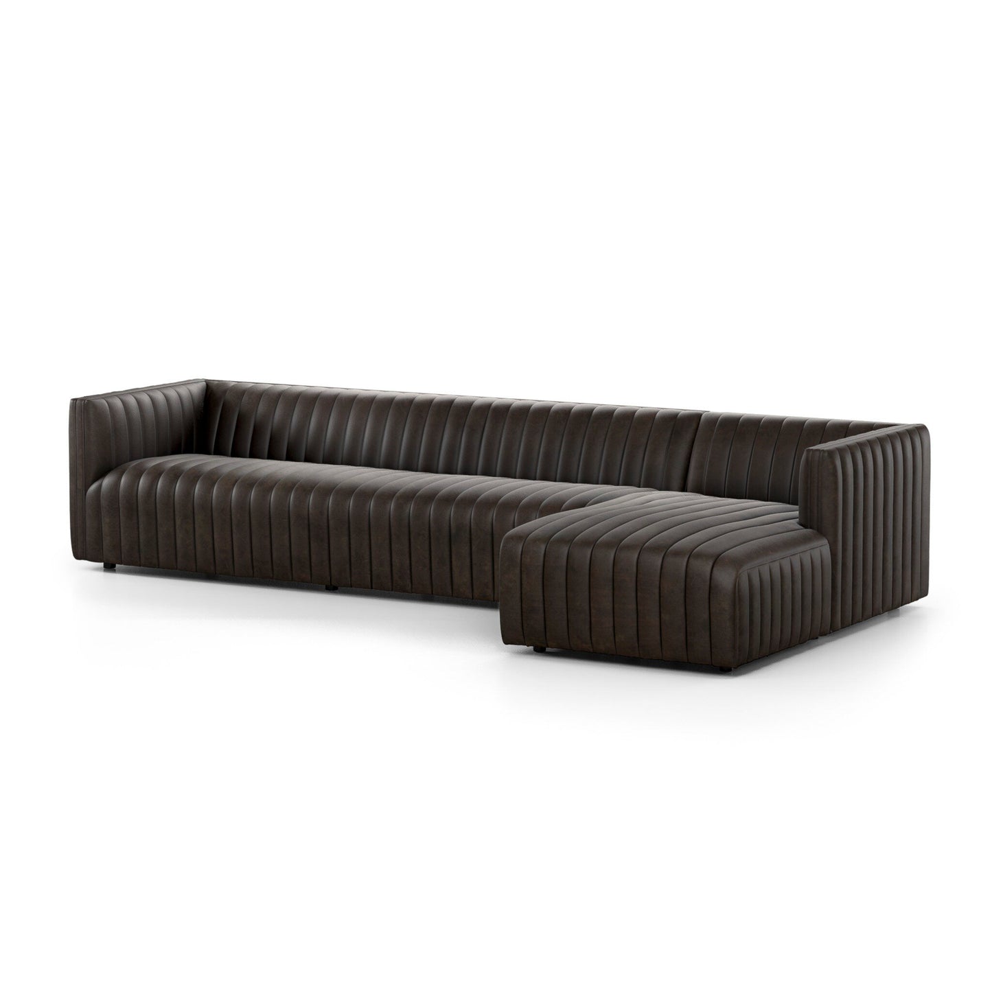 Augustine 2-Piece Sectional - Right Chaise - 126 in