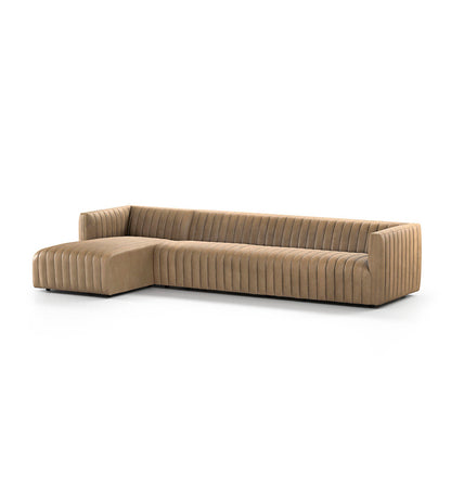 Augustine 2-Piece Sectional - Left Chaise - 126 in