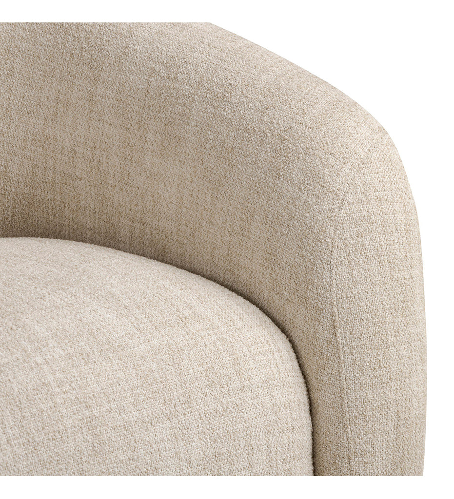 Channing Swivel Chair - Yuma Cream