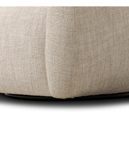 Channing Swivel Chair - Yuma Cream