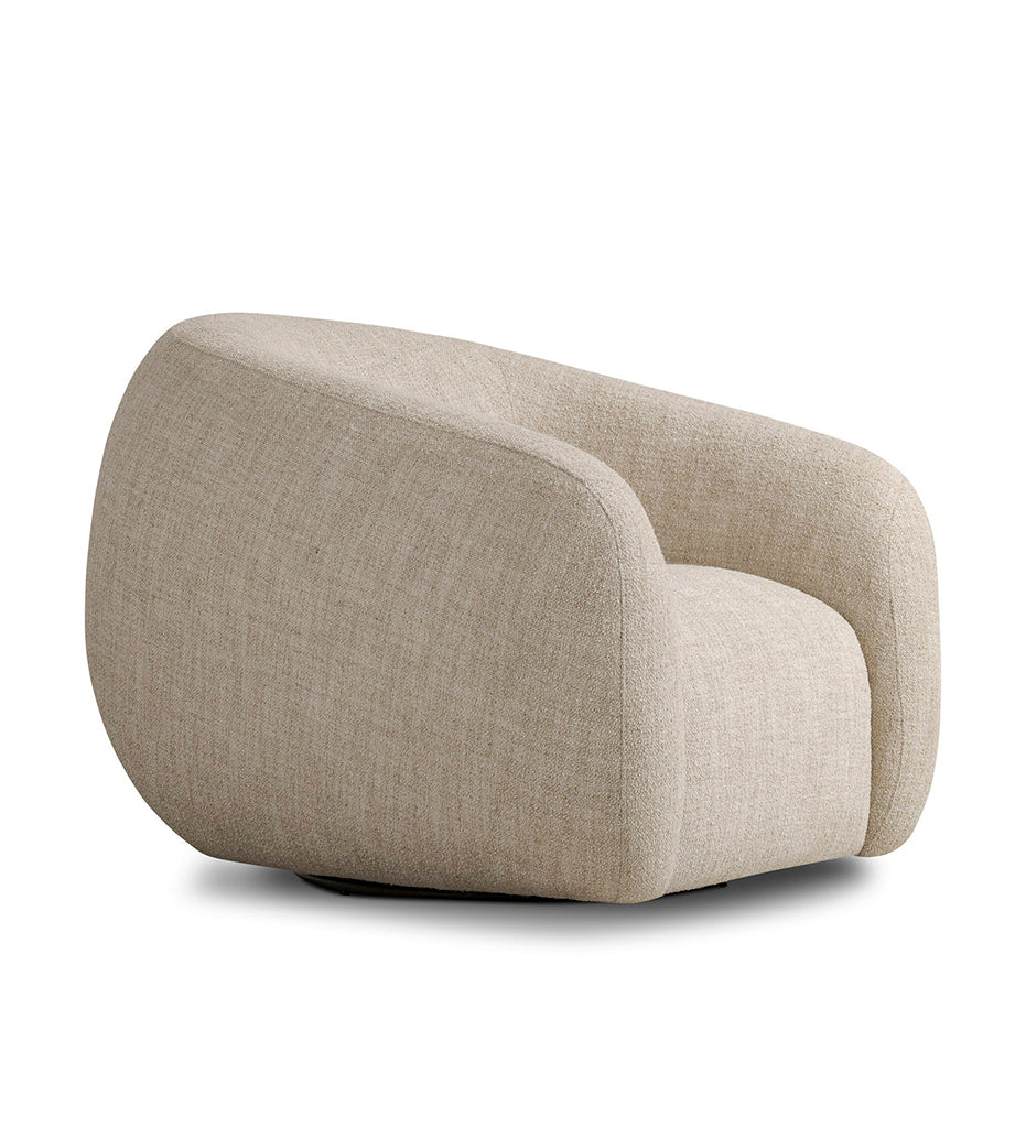 Channing Swivel Chair - Yuma Cream