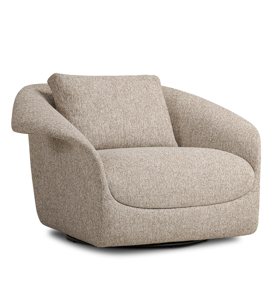 Ezra Swivel Chair - Yuma Dove