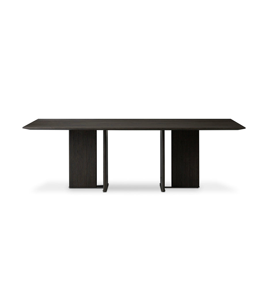 Leo Dining Table - Smoked Black