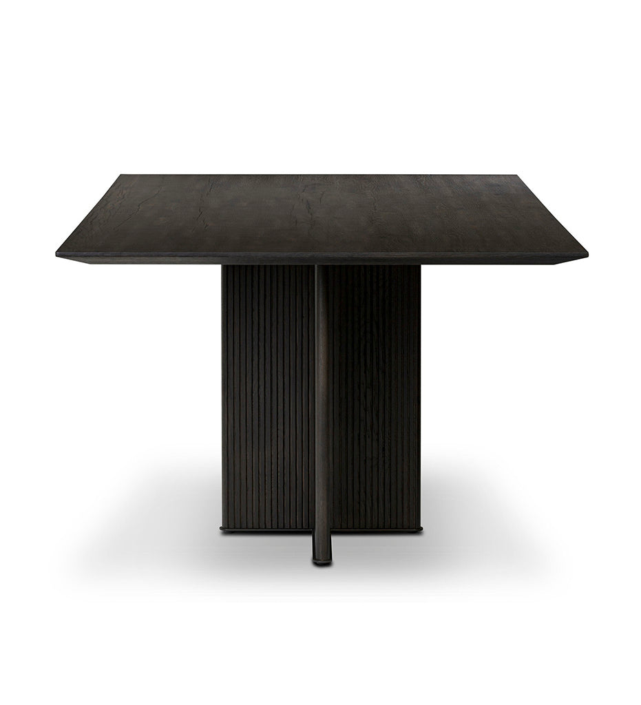 Leo Dining Table - Smoked Black