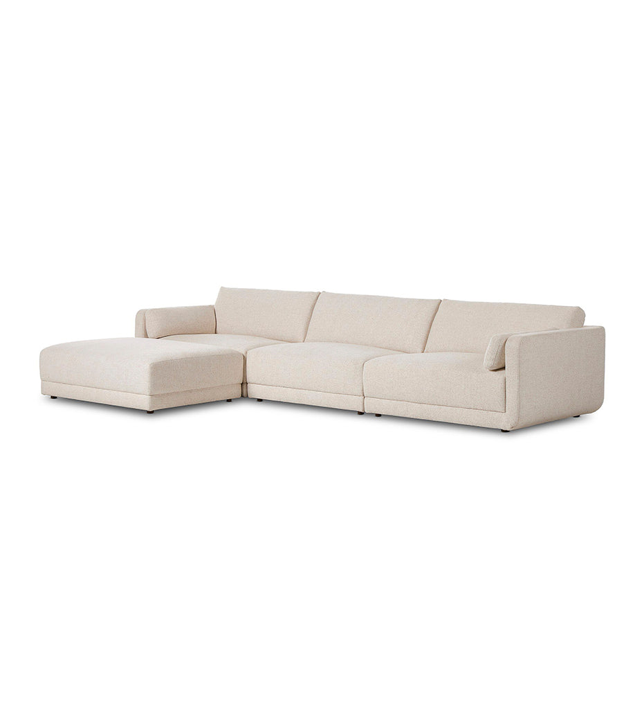 Toland 3-Piece Sectional w/ Ottoman