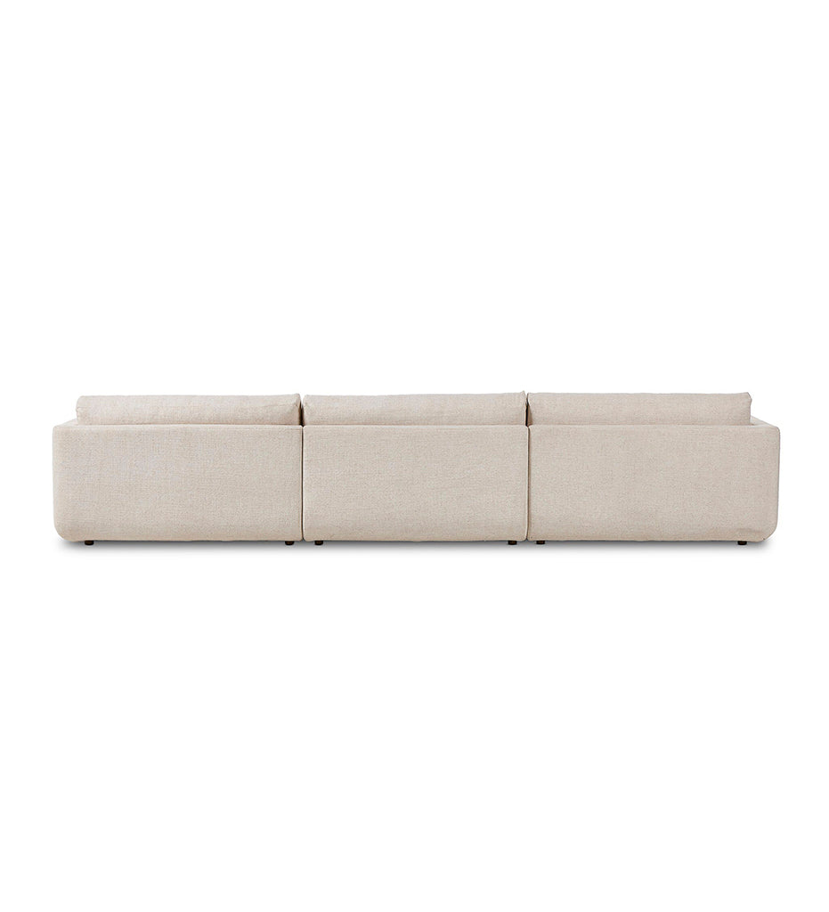 Toland 3-Piece Sectional w/ Ottoman