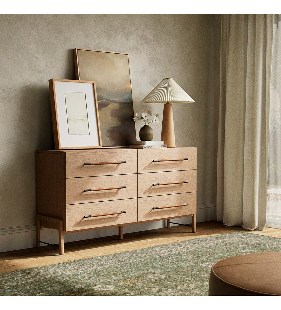 Rosedale 6 Drawer Dresser