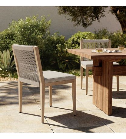 Sherwood Outdoor Dining Chair - Washed Brown