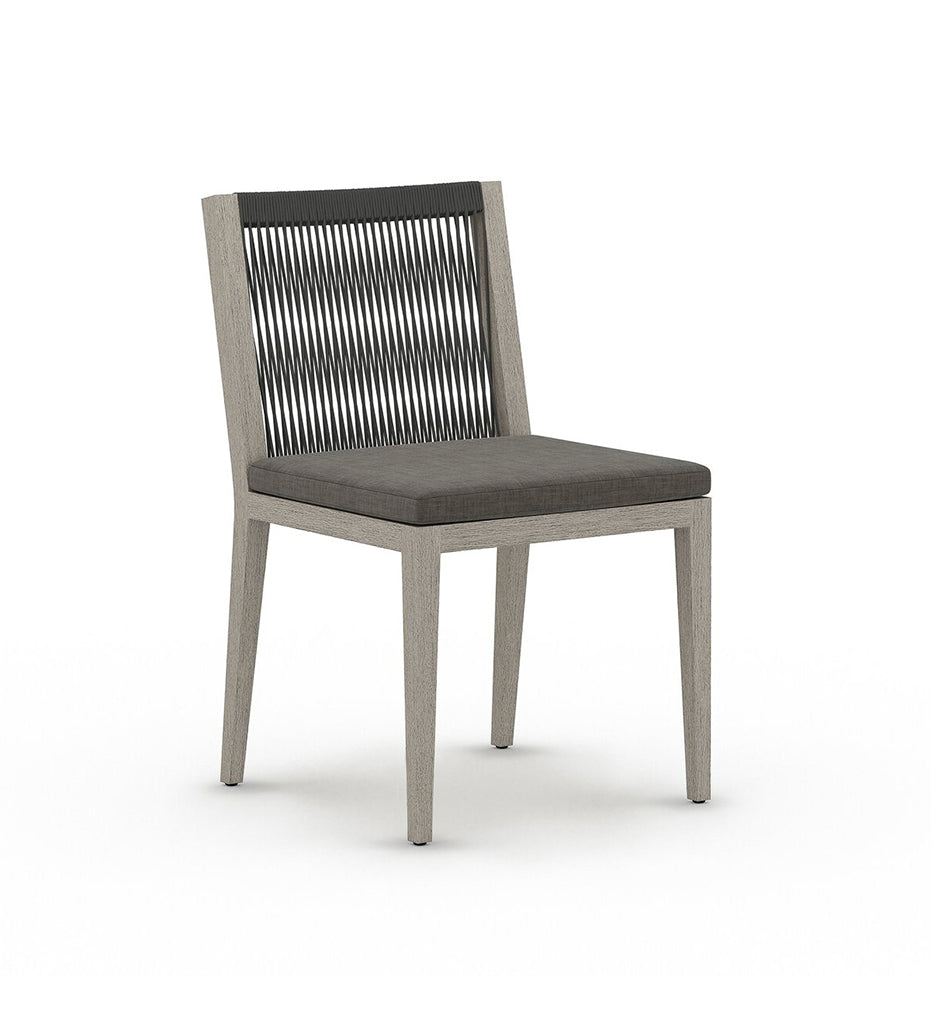 Sherwood Outdoor Dining Chair - Weathered Grey