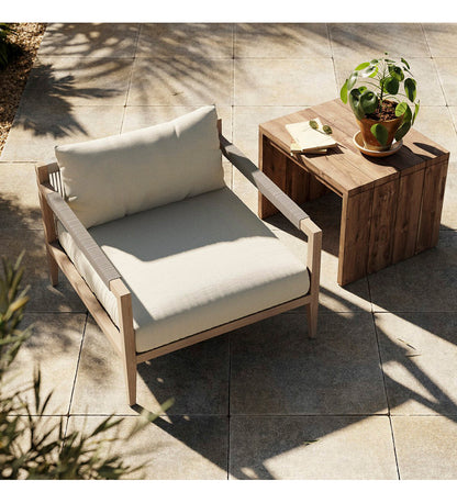 Sherwood Outdoor Chair - Washed Brown