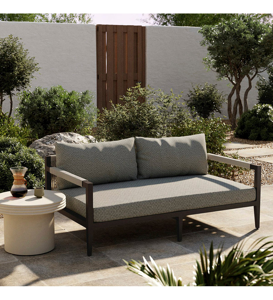 Sherwood Outdoor Sofa - Bronze - 63 in