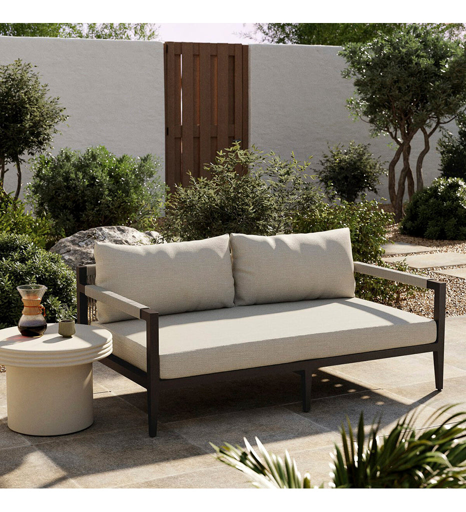 Sherwood Outdoor Sofa - Bronze - 63 in