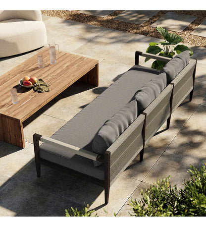 Sherwood Outdoor Sofa - Bronze - 93 in