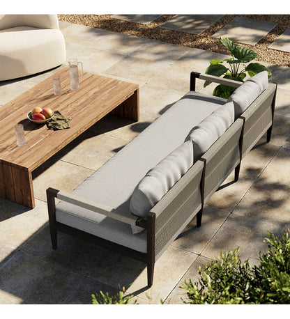 Sherwood Outdoor Sofa - Bronze - 93 in