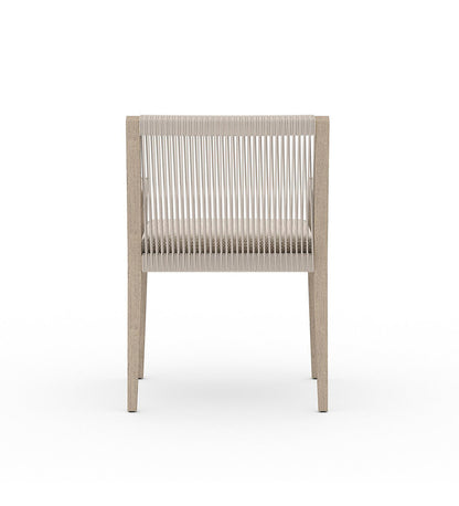 Sherwood Outdoor Dining Armchair - Washed Brown