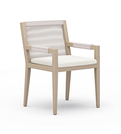 Sherwood Outdoor Dining Armchair - Washed Brown