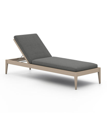 Sherwood Outdoor Chaise - Washed Brown