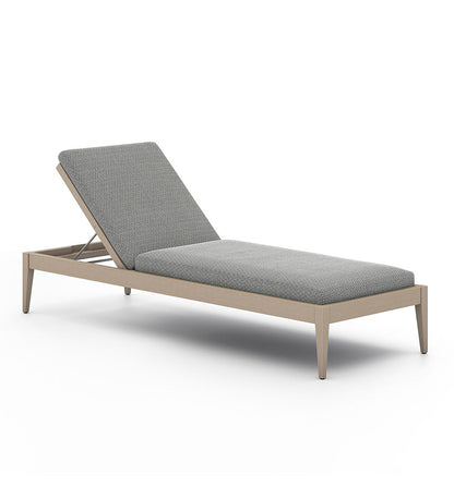 Sherwood Outdoor Chaise - Washed Brown