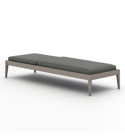 Sherwood Outdoor Chaise - Weathered Grey