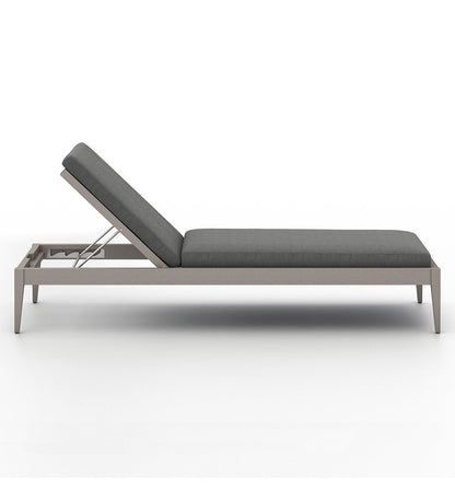 Sherwood Outdoor Chaise - Weathered Grey