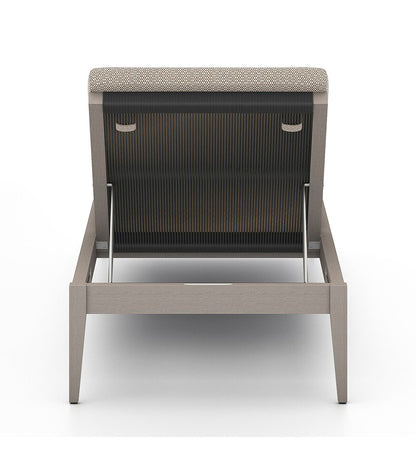 Sherwood Outdoor Chaise - Weathered Grey