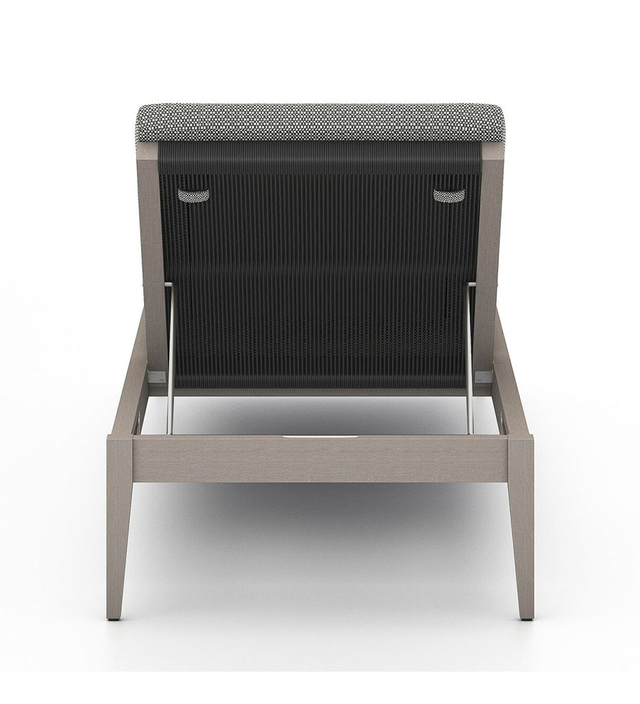 Sherwood Outdoor Chaise - Weathered Grey