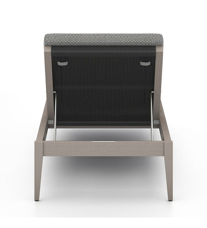 Sherwood Outdoor Chaise - Weathered Grey