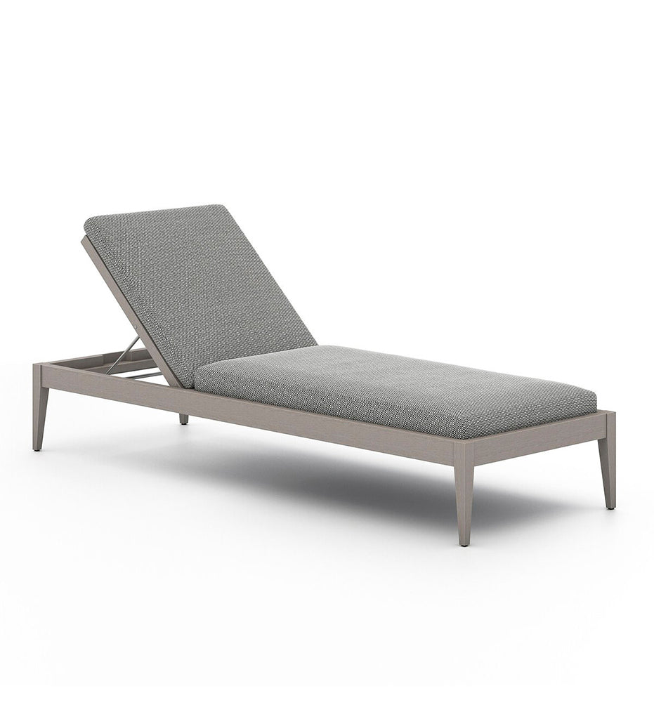 Sherwood Outdoor Chaise - Weathered Grey