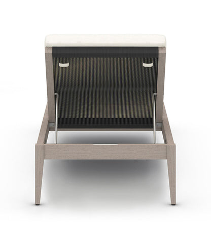 Sherwood Outdoor Chaise - Weathered Grey