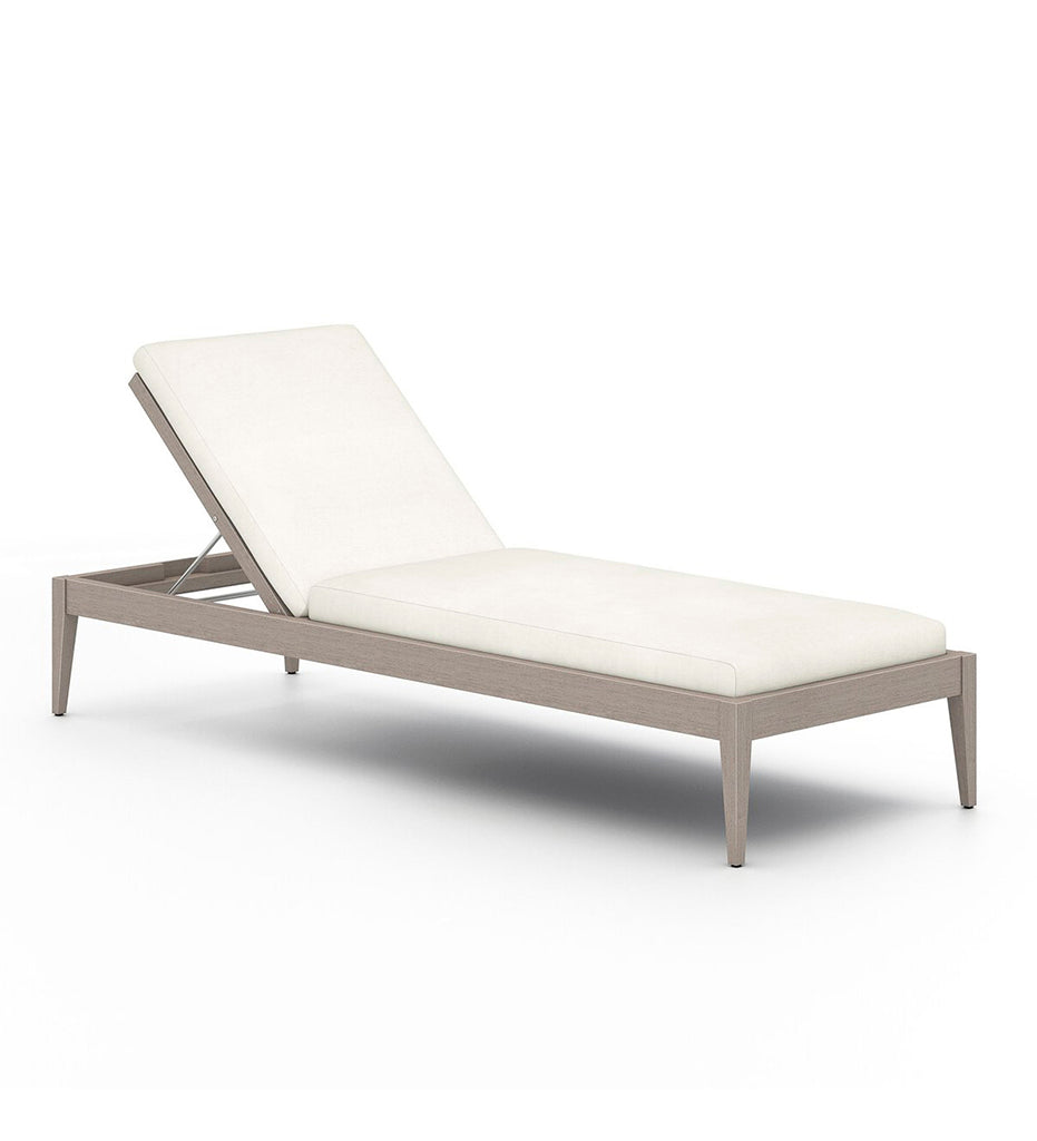 Sherwood Outdoor Chaise - Weathered Grey