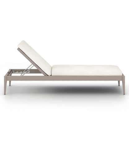 Sherwood Outdoor Chaise - Weathered Grey