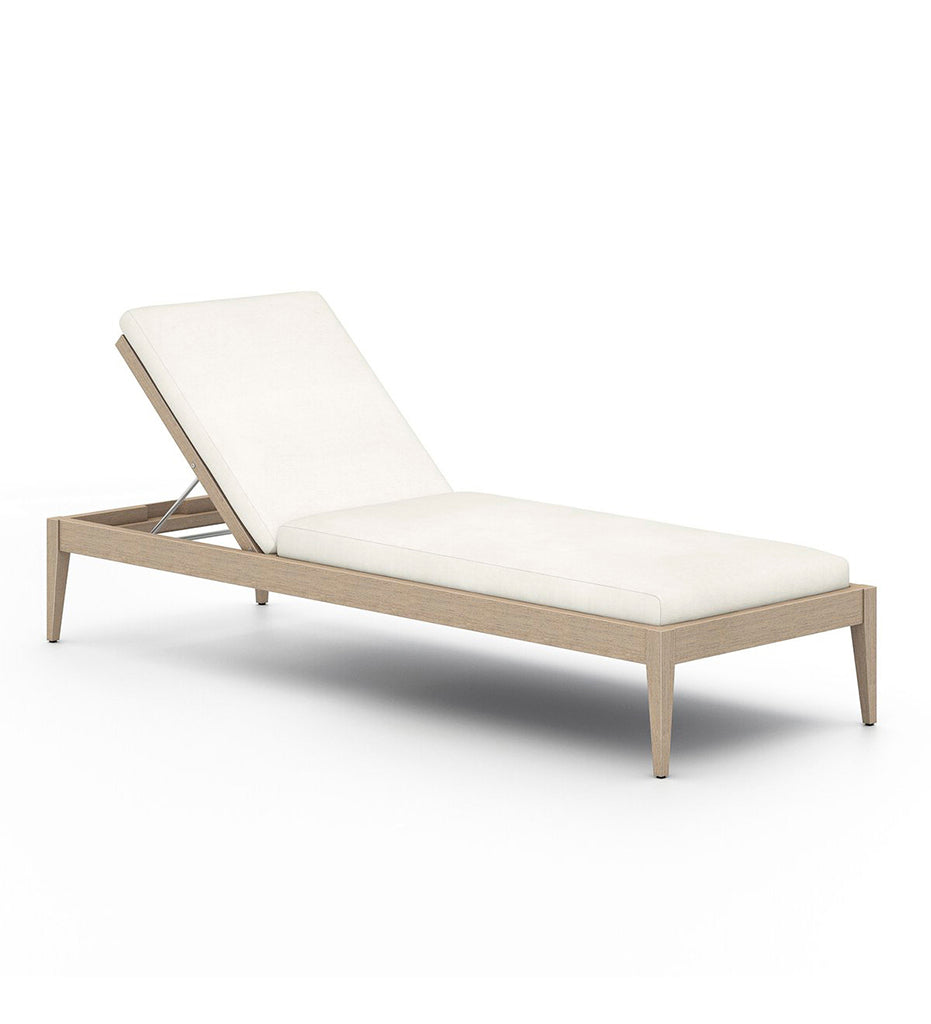 Sherwood Outdoor Chaise - Washed Brown