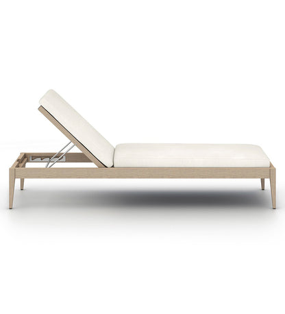 Sherwood Outdoor Chaise - Washed Brown