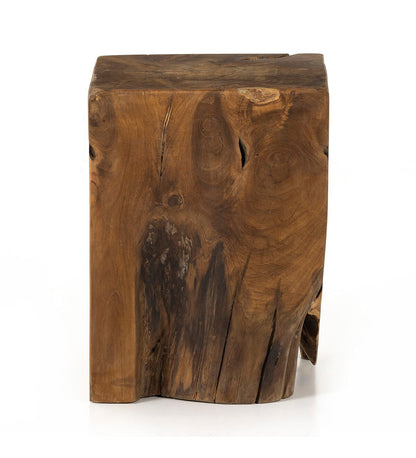 Teak Square Stool