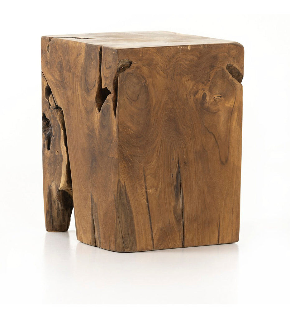 Teak Square Stool