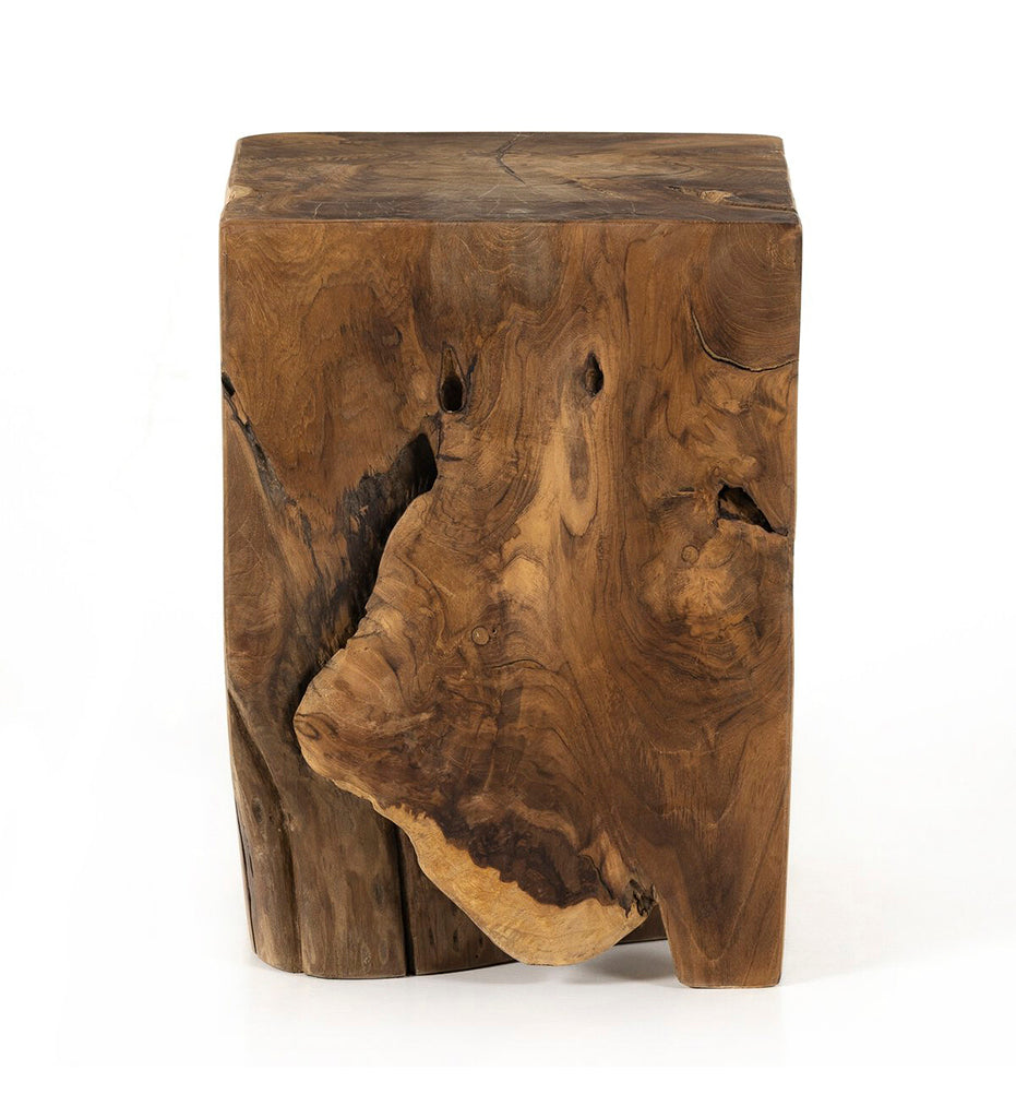 Teak Square Stool