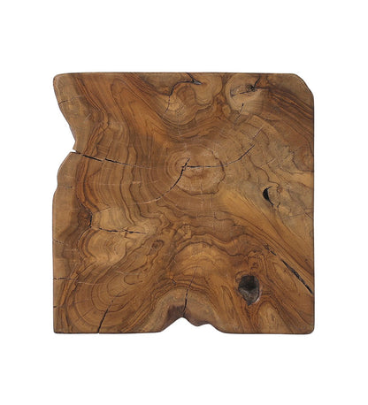 Teak Square Stool