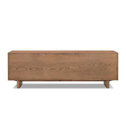 Posada Media Console - Amber Oak Veneer