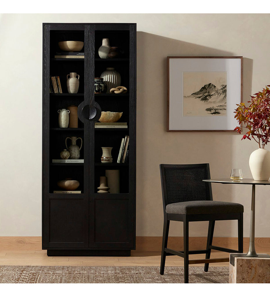 Coraline Cabinet - Brushed Ebony Oak