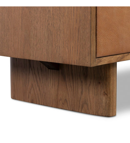 Posada Small Cabinet - Amber Oak Veneer