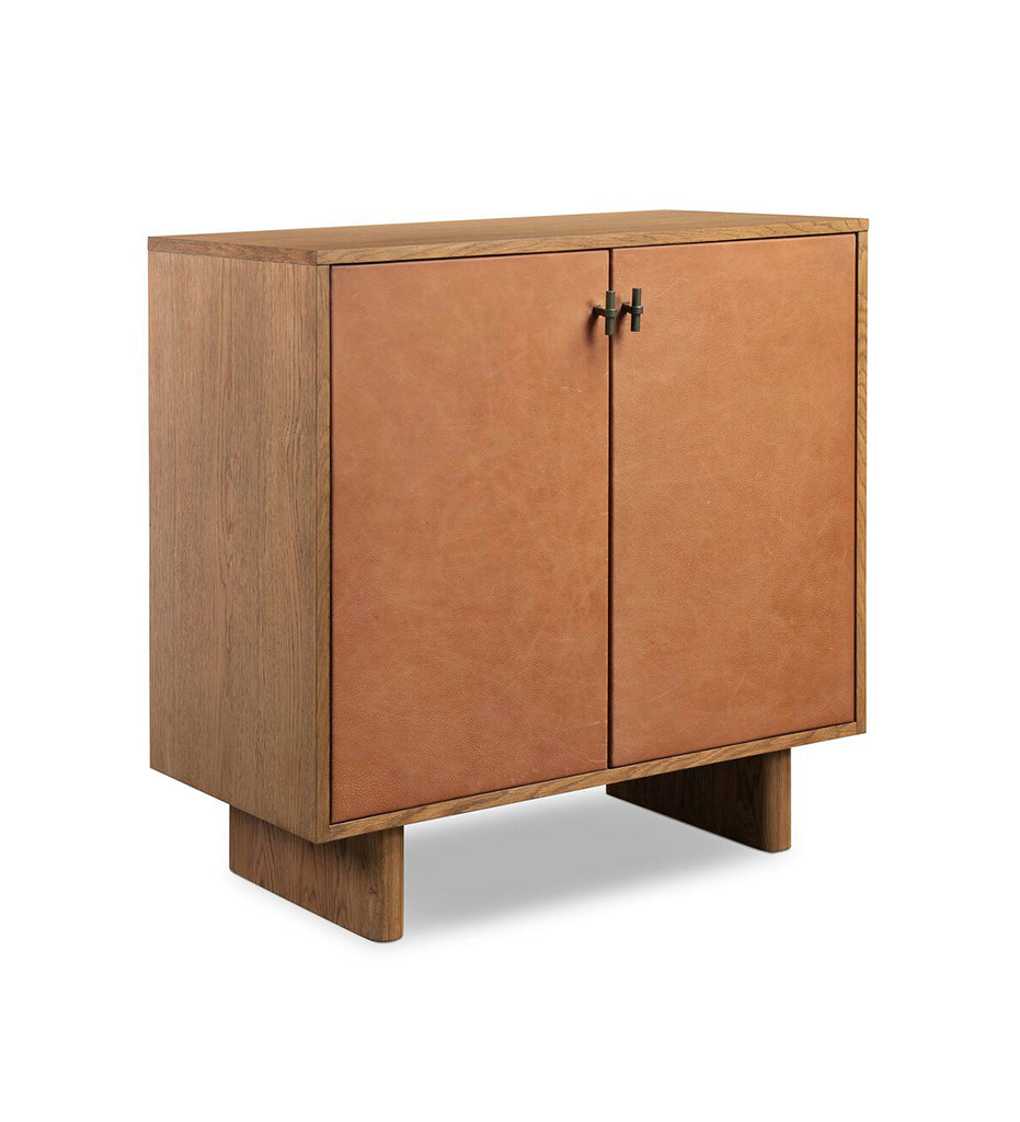 Posada Small Cabinet - Amber Oak Veneer